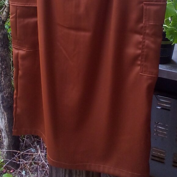 👜House of Harlow 1960 Copper Cargo Maxi Skirt Size: M NWT - Picture 8 of 8